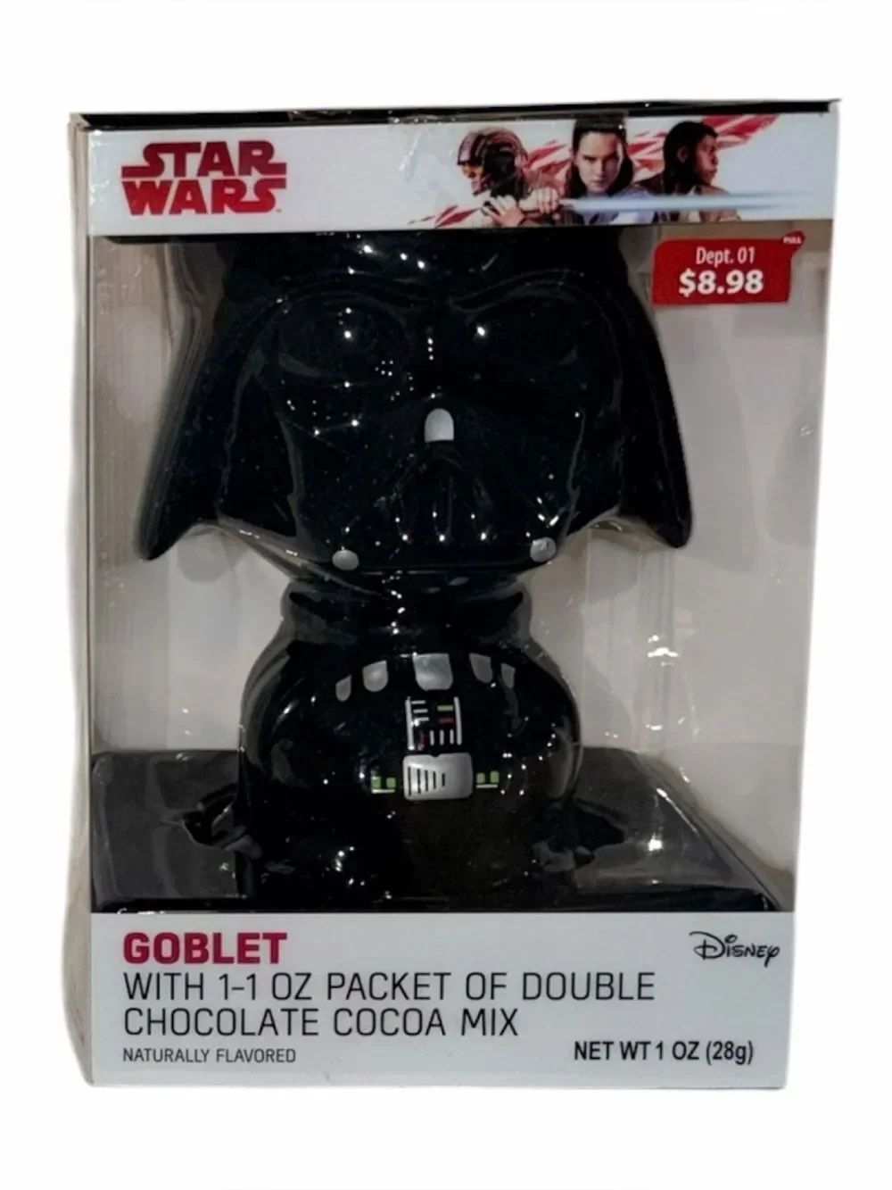 Star Wars Darth Vader Ceramic Goblet Mug Disney Galerie Double Chocolate Cocoa